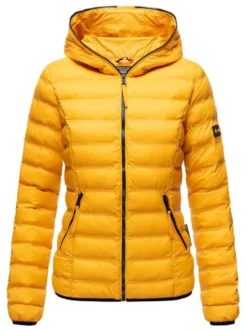 Navahoo Damen Übergangsjacke - Neevia in gelb