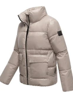 Navahoo Damen Kurzjacke - Eispracht 14 in taupe