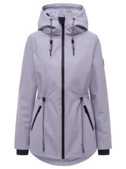 Navahoo Damen Outdoorjacke - Blumentanz 14 in lila