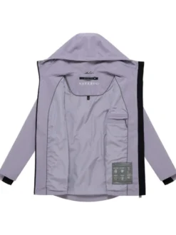 Navahoo Damen Outdoorjacke - Blumentanz 14 in lila