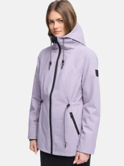 Navahoo Damen Outdoorjacke - Blumentanz 14 in lila