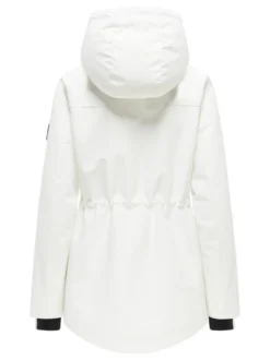 Navahoo Damen Outdoorjacke - Blumentanz 14 in weiß