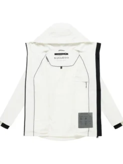 Navahoo Damen Outdoorjacke - Blumentanz 14 in weiß