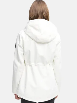 Navahoo Damen Outdoorjacke - Blumentanz 14 in weiß