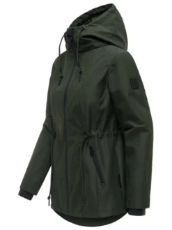Navahoo Damen Outdoorjacke - Blumentanz 14 in tanne