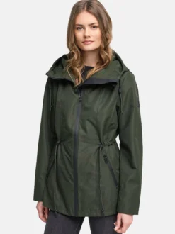 Navahoo Damen Outdoorjacke - Blumentanz 14 in tanne