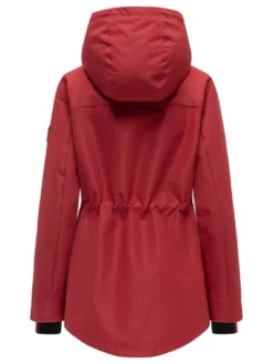 Navahoo Damen Outdoorjacke - Blumentanz 14 in rot