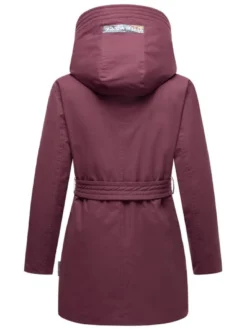 Navahoo Damen Parka - Eishauch 14 in aubergine