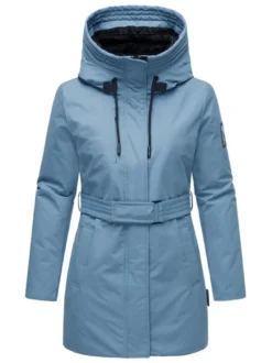 Navahoo Damen Parka - Eishauch 14 in blau