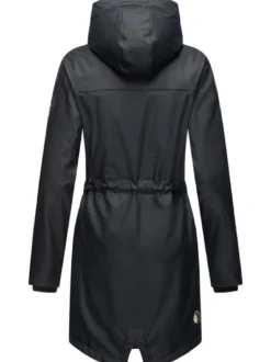 Navahoo Damen Regenjacke - Flower of Ocean in marine