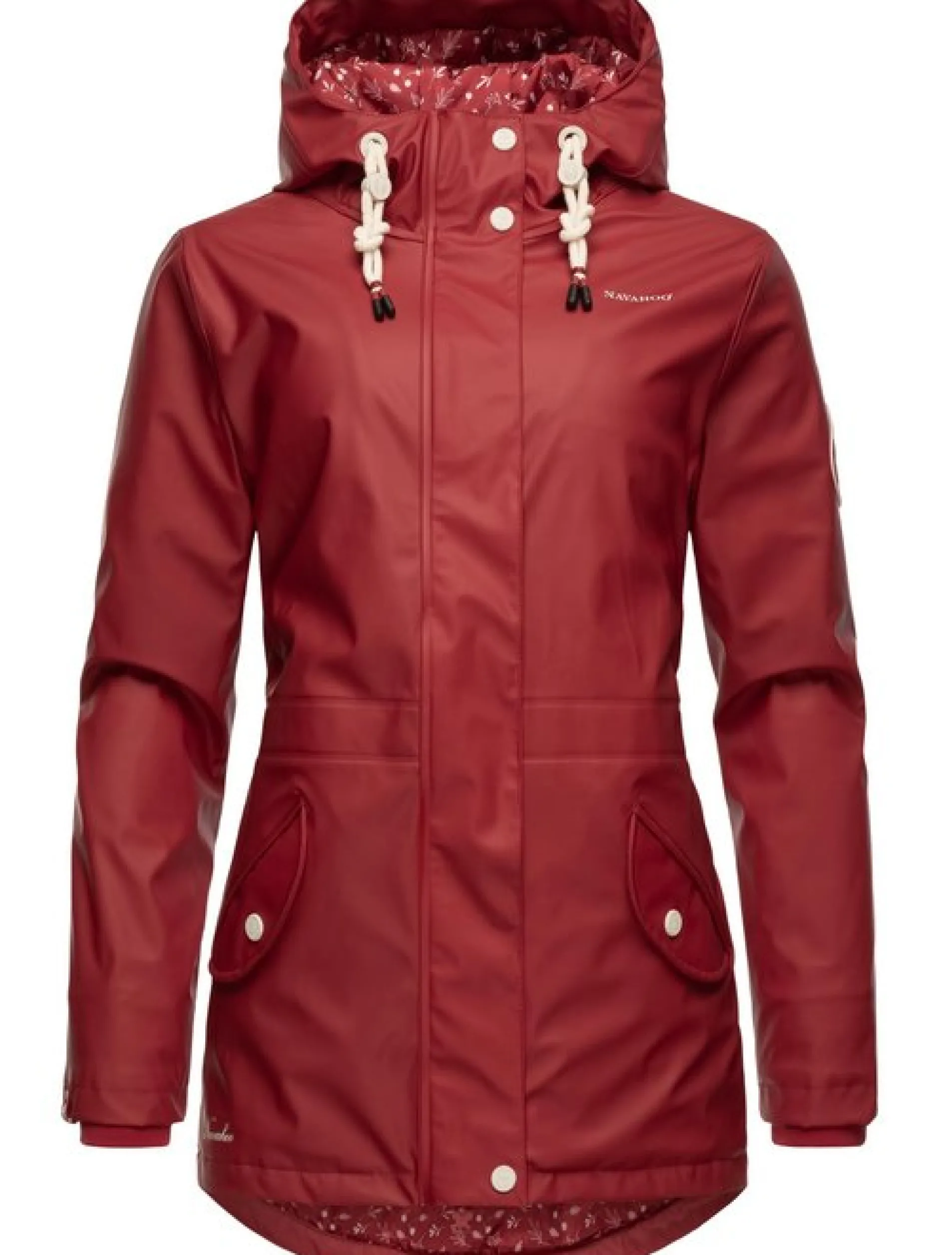 Navahoo Damen Regenjacke - Ocean Heart in rot