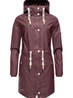 Navahoo Damen Regenjacke - Tropical Storm OO in lila