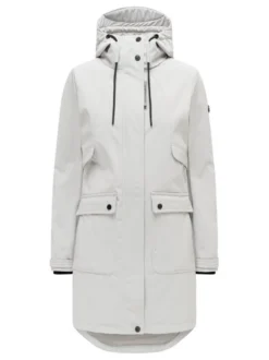 Navahoo Damen Softshellmantel - Morgennebel 14 in ecru