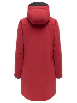 Navahoo Damen Softshellmantel - Morgennebel 14 in rot