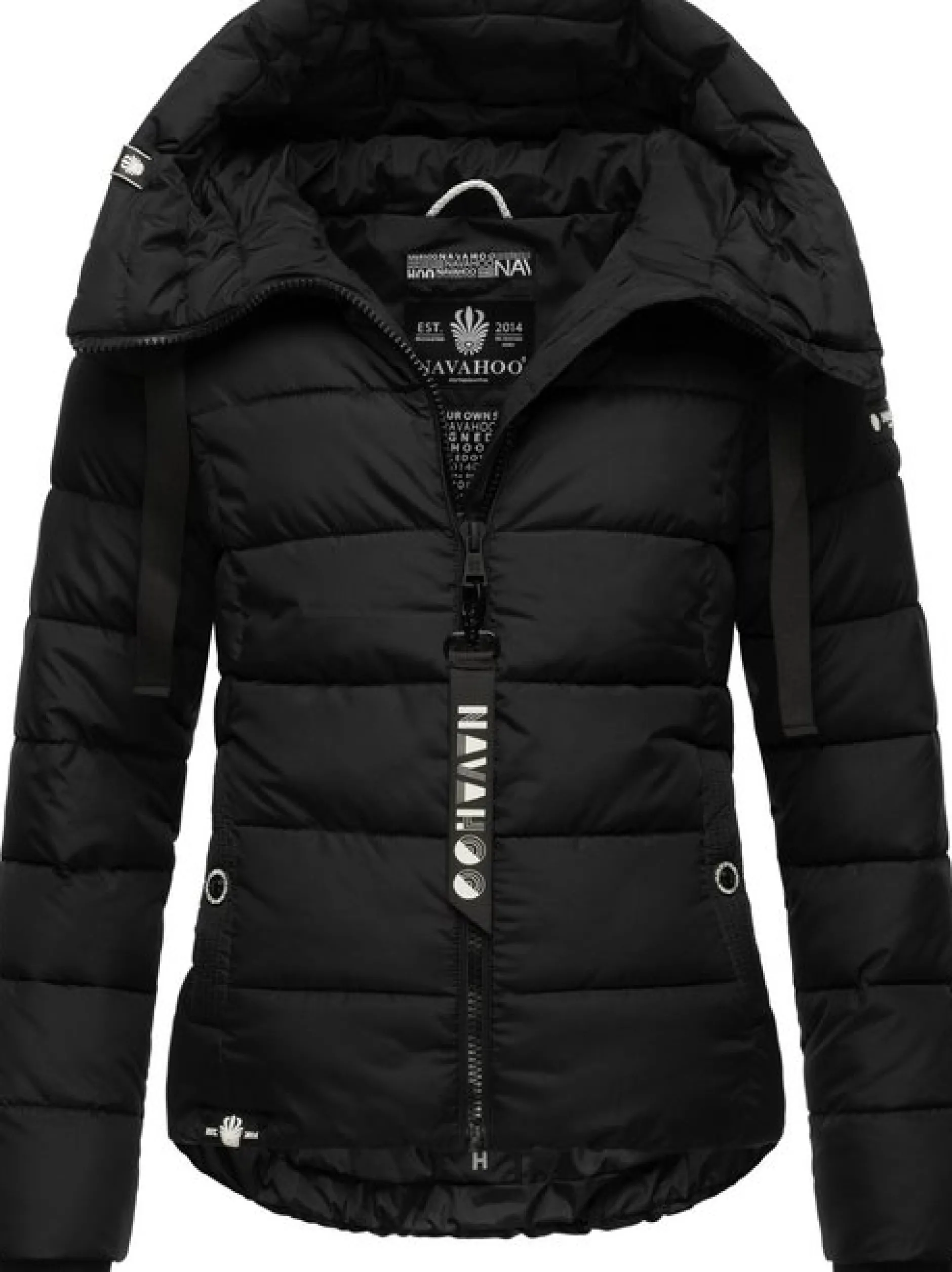 Navahoo Damen Steppjacke - Amayaa in schwarz