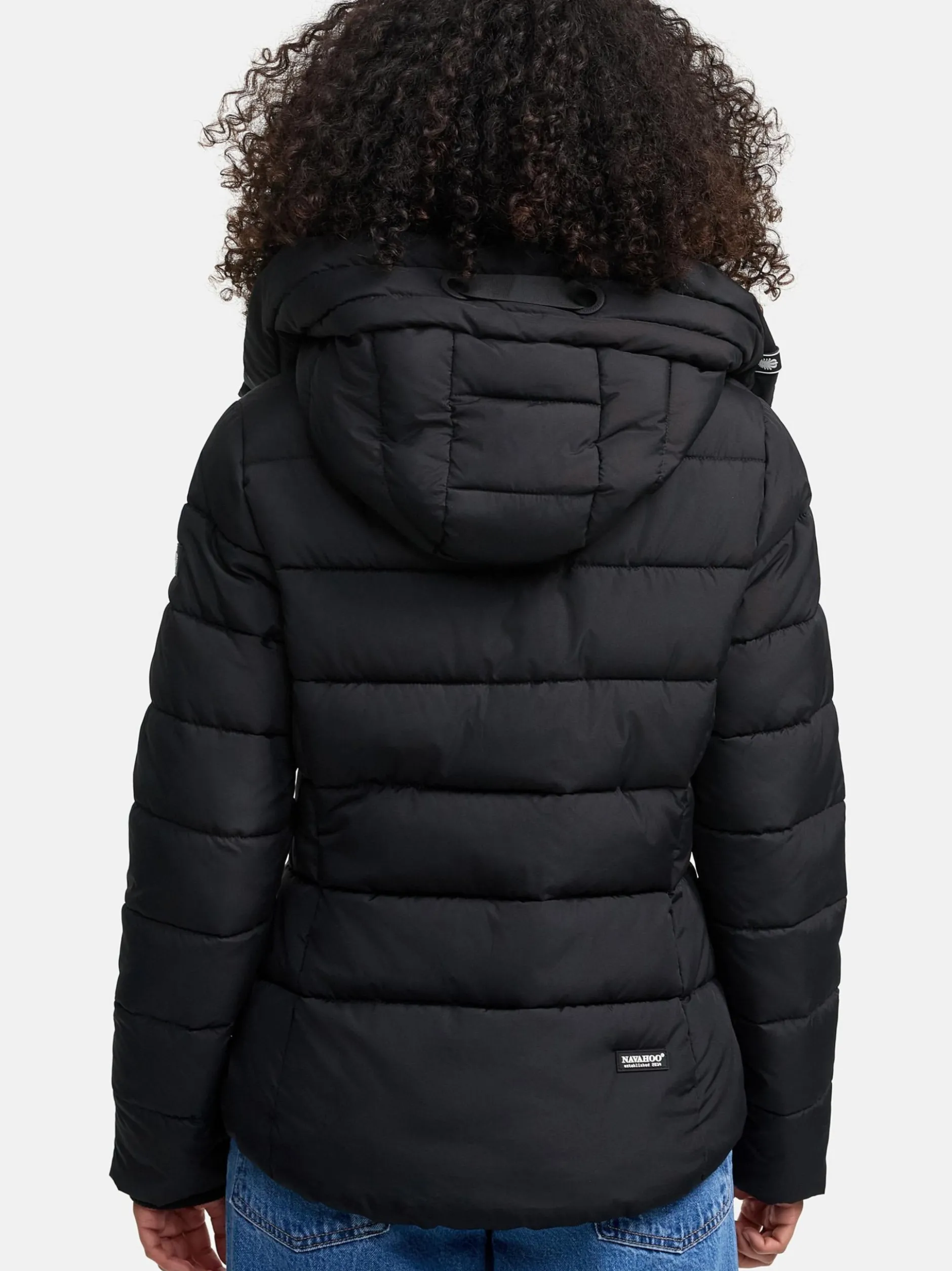 Navahoo Damen Steppjacke - Amayaa in schwarz