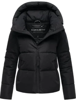 Navahoo Damen Steppjacke - Frostherz XIV in schwarz