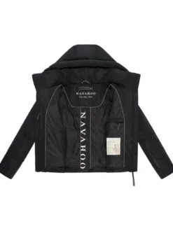 Navahoo Damen Steppjacke - Frostherz XIV in schwarz