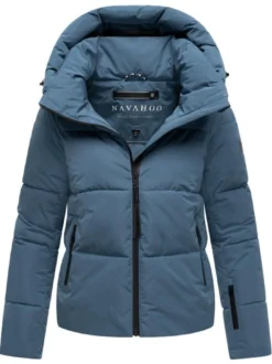 Navahoo Damen Steppjacke - Frostherz XIV in blau