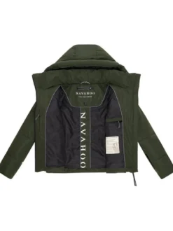 Navahoo Damen Steppjacke - Frostherz XIV in oliv