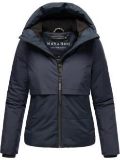Navahoo Damen Steppjacke - Liebesküken XIV in marine