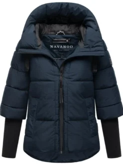 Navahoo Damen Steppjacke - Lotusherz XIV in marine