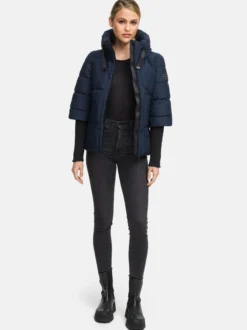 Navahoo Damen Steppjacke - Lotusherz XIV in marine