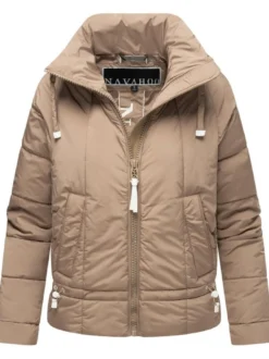 Navahoo Damen Steppjacke - Luftzauber 14 in taupe