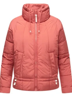 Navahoo Damen Steppjacke - Luftzauber 14 in koralle