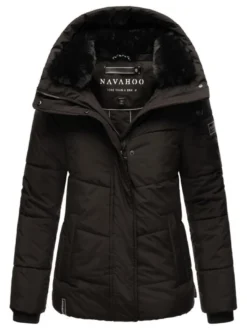 Navahoo Damen Steppjacke - Sag ja XIV in schwarz