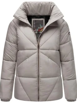 Navahoo Damen Steppjacke - Schokolinaa 14 in grau