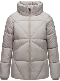 Navahoo Damen Steppjacke - Schokolinaa 14 in grau