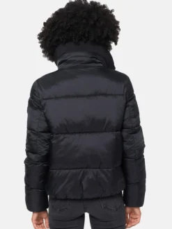 Navahoo Damen Steppjacke - Sternschnüppchen in schwarz