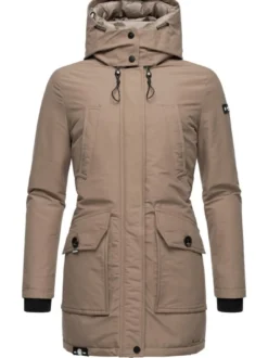 Navahoo Damen Winterjacke - Blizzardstorm in taupe