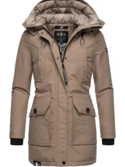 Navahoo Damen Winterjacke - Blizzardstorm in taupe