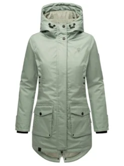 Navahoo Damen Winterjacke - Brinjaa in mint