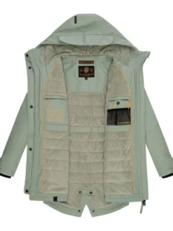 Navahoo Damen Winterjacke - Brinjaa in mint