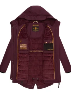 Navahoo Damen Winterjacke - Brinjaa in lila