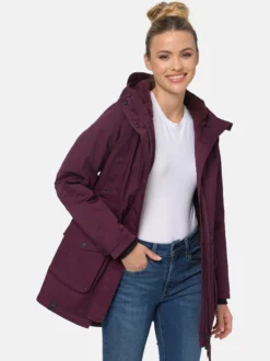 Navahoo Damen Winterjacke - Brinjaa in lila