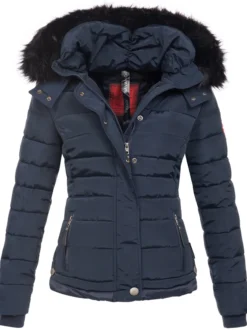 Navahoo Damen Winterjacke - Chloe in blau