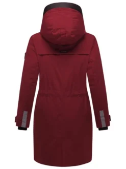 Navahoo Damen Winterjacke - Eissturm 14 in bordeaux