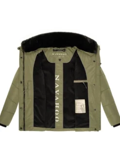 Navahoo Damen Winterjacke - Frostii XIV in oliv