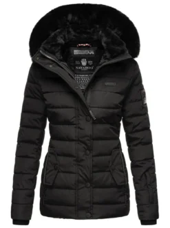 Navahoo Damen Winterjacke - Milianaa in schwarz