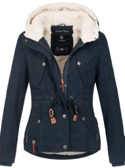 Navahoo Damen Winterjacke - Pearl in blau