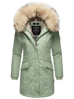 Navahoo Damen Wintermantel - Cristal in mint