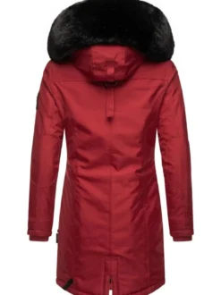 Navahoo Damen Wintermantel - Tiniis in rot