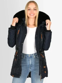 Navahoo Winterjacke - Mangala Pri in blau