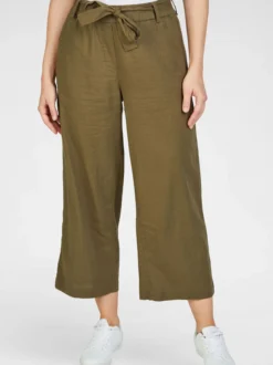 Navigazione Damen Hose in oliv - Länge: lang