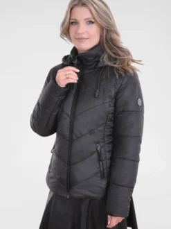 Navigazione Damen Jacke in schwarz