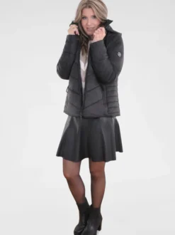 Navigazione Damen Jacke in schwarz